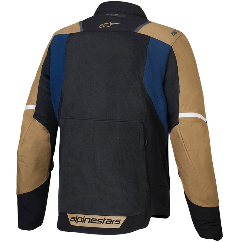 Blouson moto Alpinestars ST-2 Air bleu foncé-kaki foncé-noir