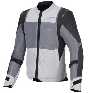 Blouson moto Alpinestars ST-2 Air gris clair-gris-noir