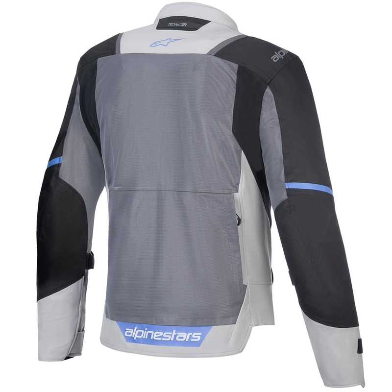 Blouson moto Alpinestars ST-2 Air gris clair-gris-noir