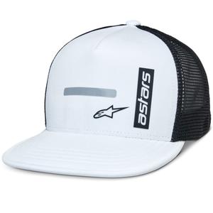 Casquette Alpinestars Alter Trucker blanc-noir