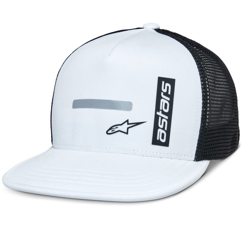 Casquette Alpinestars Alter Trucker blanc-noir