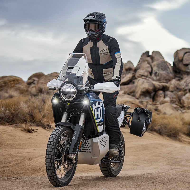 Blouson moto Alpinestars Andes Air Drystar noir-gris vert-bleu