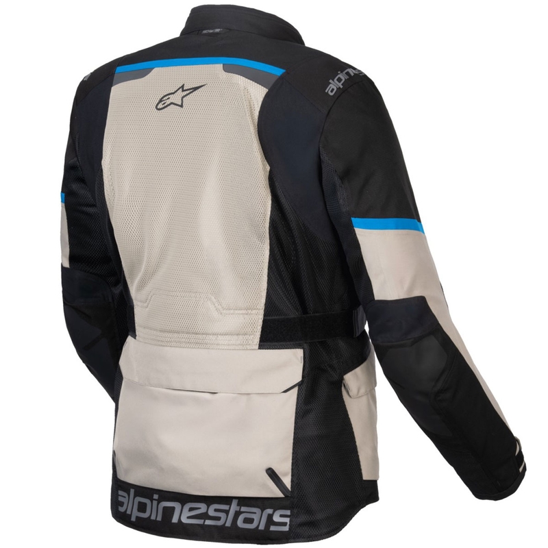 Blouson moto Alpinestars Andes Air Drystar noir-gris vert-bleu