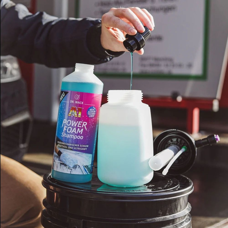 Shampoing à la mousse épaisse et au pH neutre Dr. Wack Power Foam Shampoo 1l