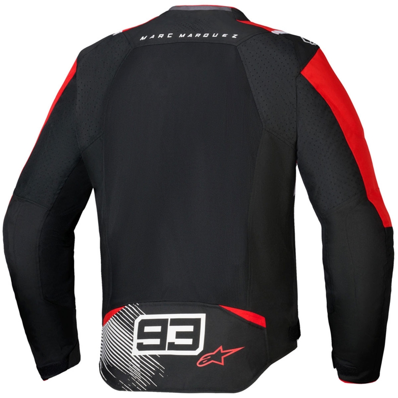 Veste moto Alpinestars T-SPS Air V2 MM93 collection rouge-noir-blanc