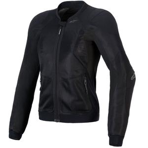 Blouson moto femme Alpinestars STELLA TROOP-AIR noir-noir
