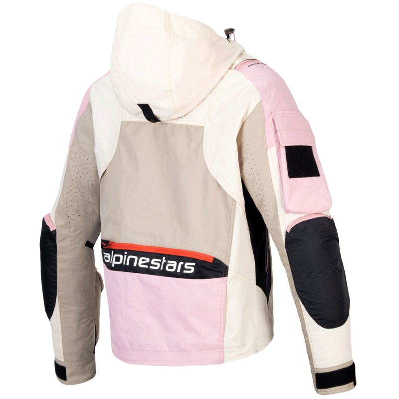 Veste moto femme Alpinestars MOLLY AIR sable-rose-amande