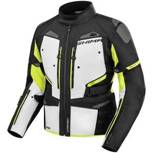 Veste moto Shima Dune jaune fluo