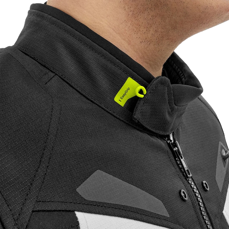 Veste de moto Shima Dune jaune fluo