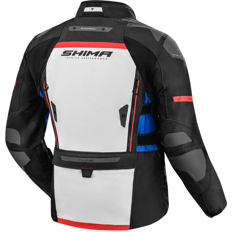 Veste de moto Shima Dune bleu