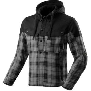 Chemise moto Rebelhorn Shifter noir-gris
