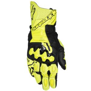Gants moto Alpinestars GP Plus R V3 jaune fluo-noir
