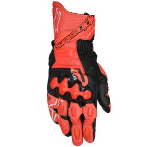 Gants moto Alpinestars GP Plus R V3 rouge-fluo rouge-noir