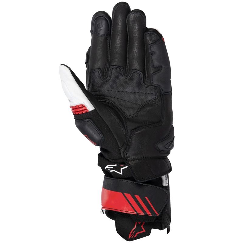 Gants moto Alpinestars GP Plus R V3 noir-blanc-rouge