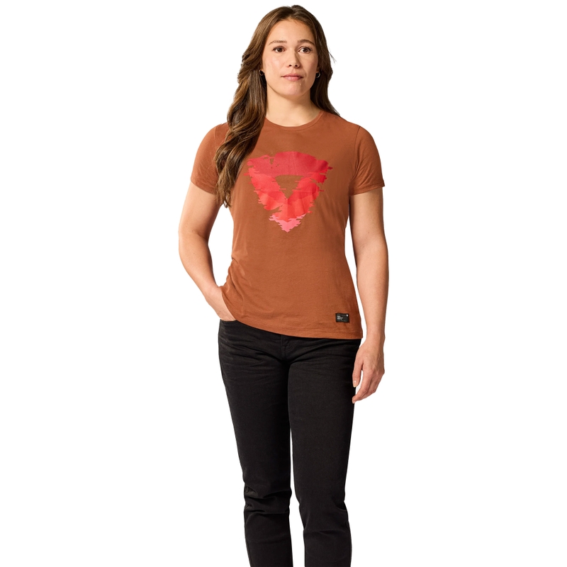 T-shirt Revit Heather pour femme, rouge