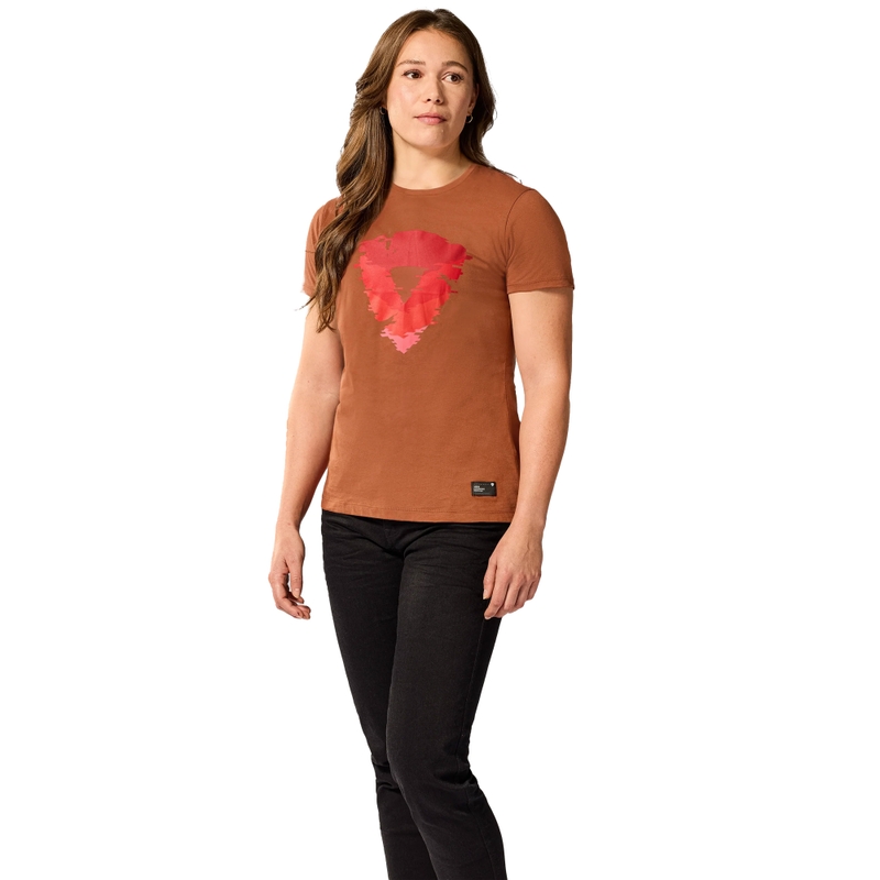 T-shirt Revit Heather pour femme, rouge