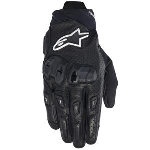 Gants de moto Alpinestars SP X 7 noir-blanc