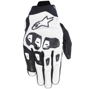 Gants moto Alpinestars SP X 7 blanc-noir