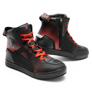 Bottes moto Rebelhorn Vandal II noir-rouge