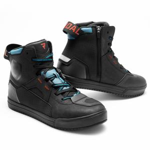 Bottes moto Rebelhorn Vandal II noir-bleu