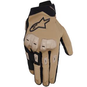 Gants moto Alpinestars SP X 3 kaki foncé-sable-noir