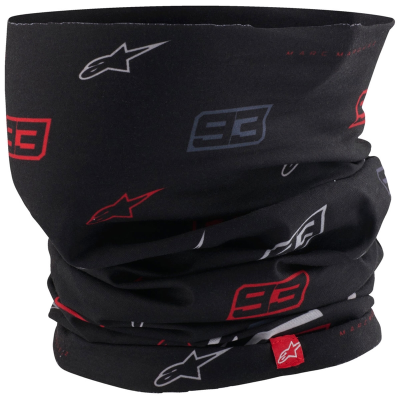 Cache-cou Alpinestars MM93 collection noir-gris-rouge
