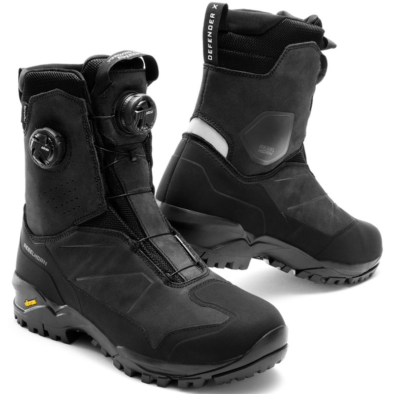 Bottes de moto Rebelhorn Defender X noires