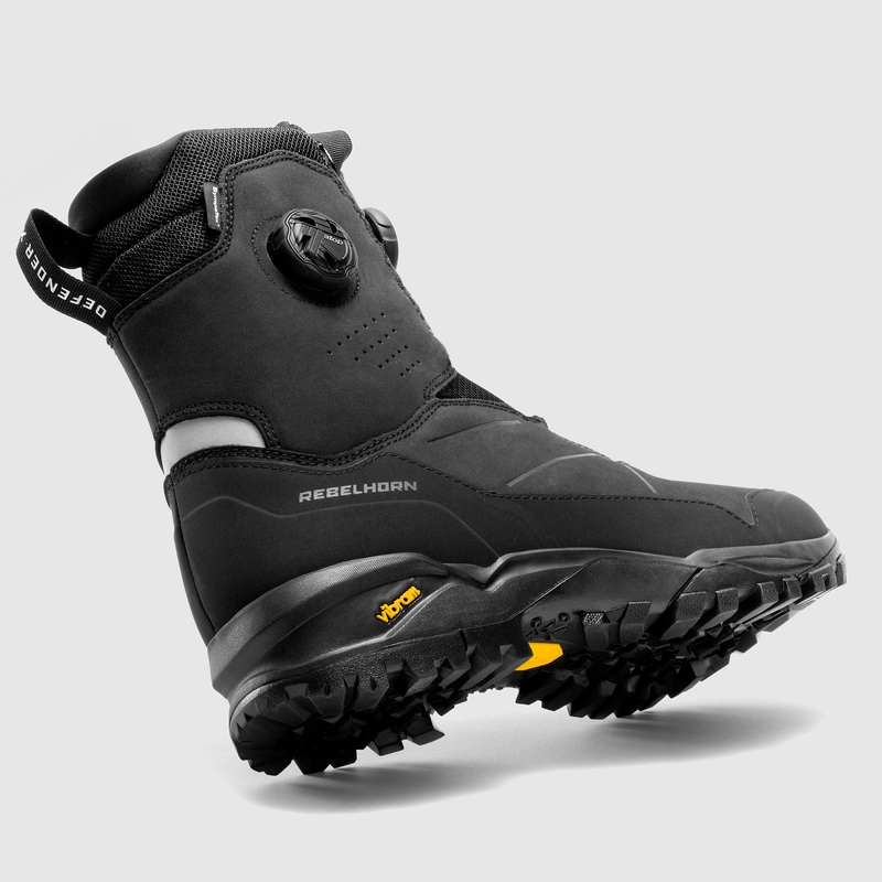Bottes de moto Rebelhorn Defender X noires