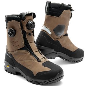 Bottes de moto Rebelhorn Defender X marron