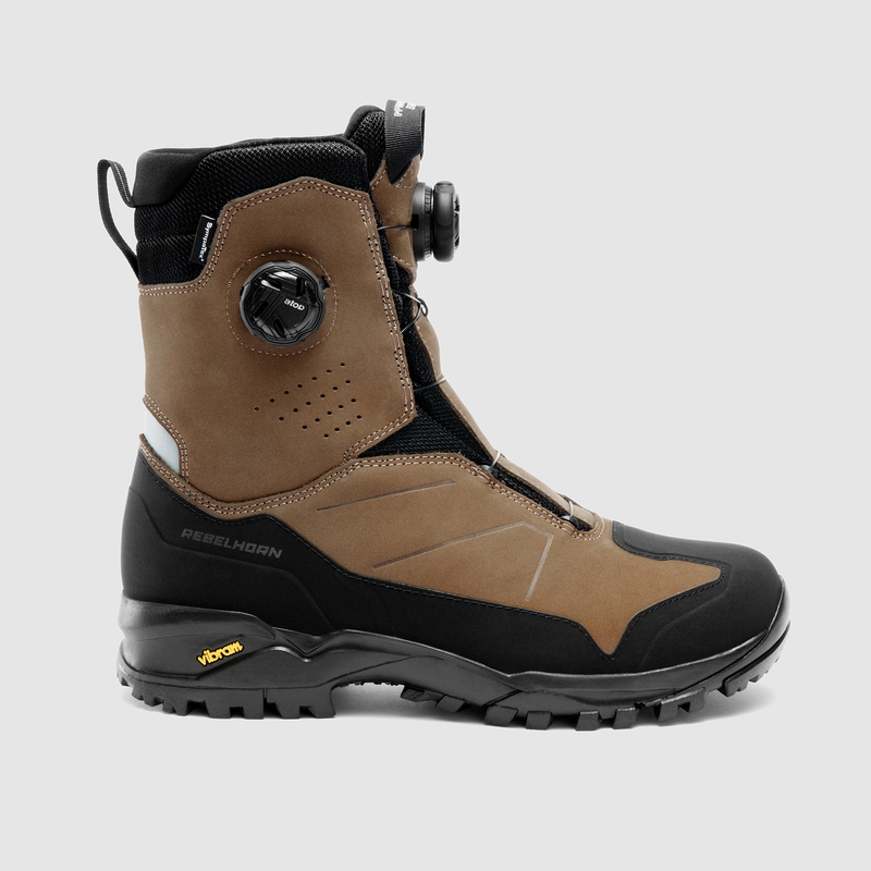 Bottes de moto Rebelhorn Defender X marron