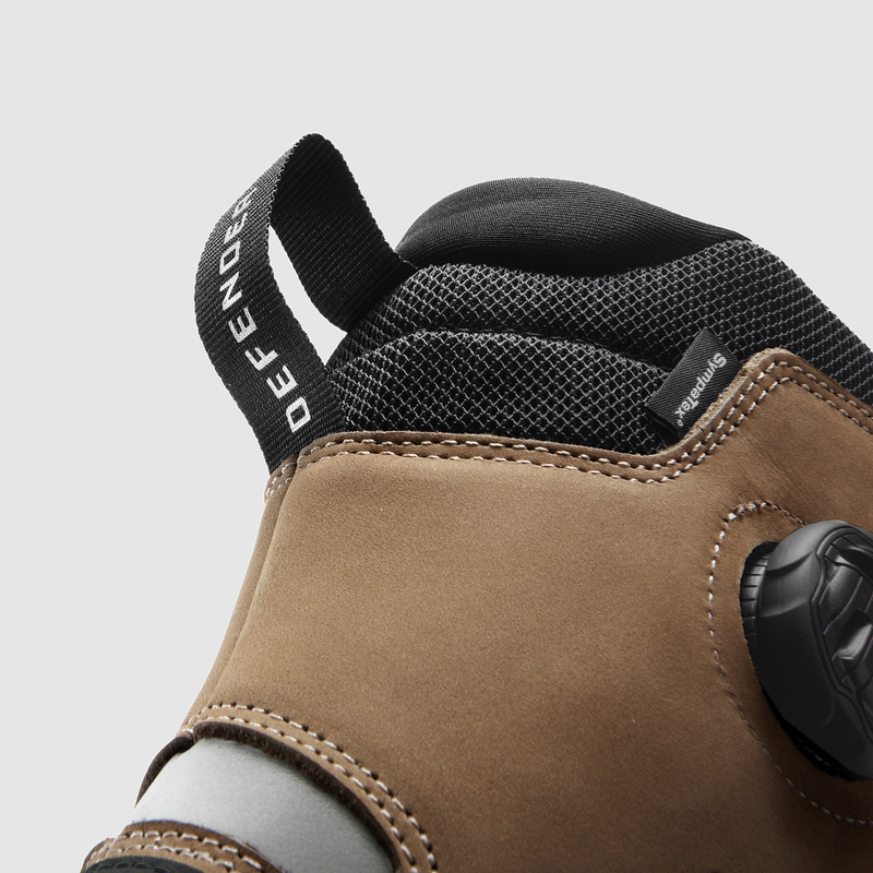 Bottes de moto Rebelhorn Defender X marron