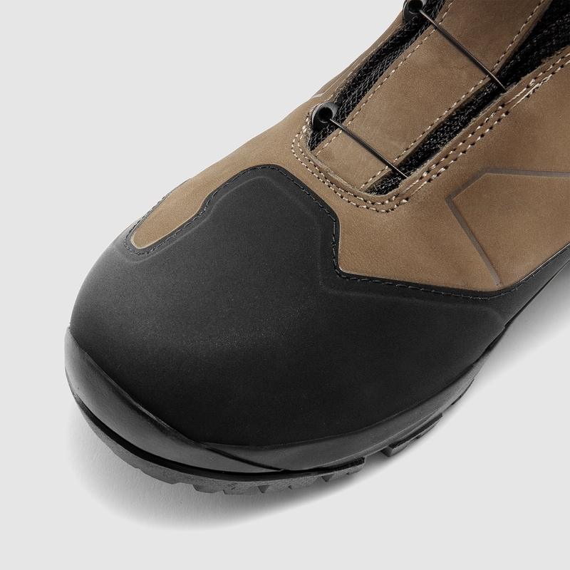Bottes de moto Rebelhorn Defender X marron