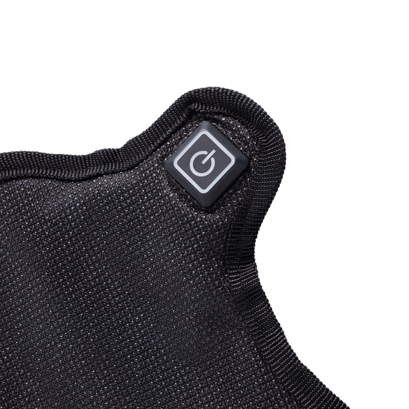 Tapis de selle chauffant Oxford Hot Air noir