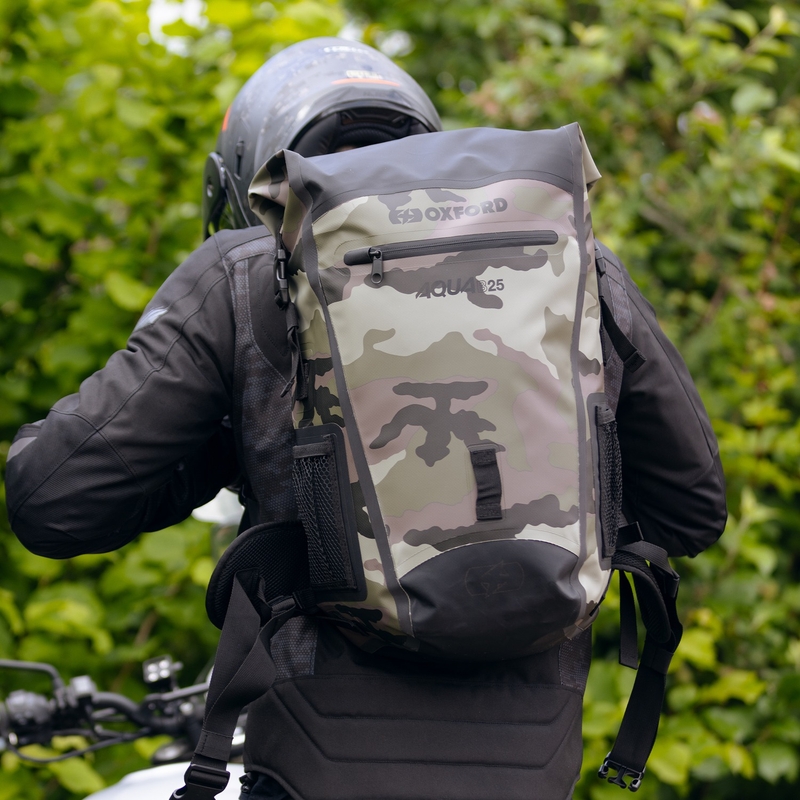 Sac à dos imperméable Oxford B-25, camouflage