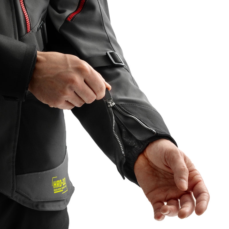 Veste moto Rebelhorn Hardy 3.0 anthracite-gris-jaune