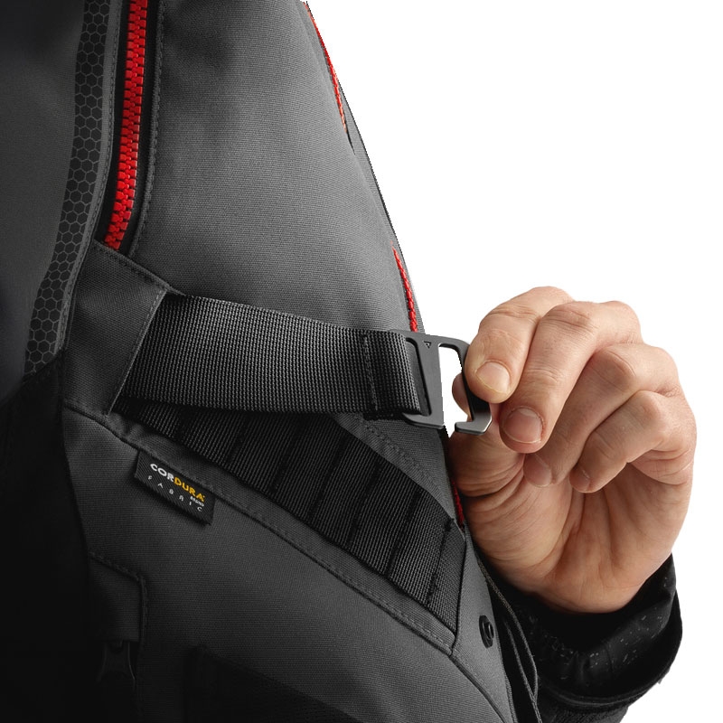 Veste moto Rebelhorn Hardy 3.0 anthracite-gris-jaune