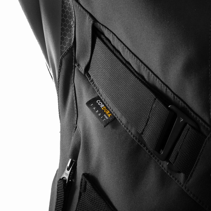 Veste moto Rebelhorn Hardy 3.0 anthracite-gris-jaune
