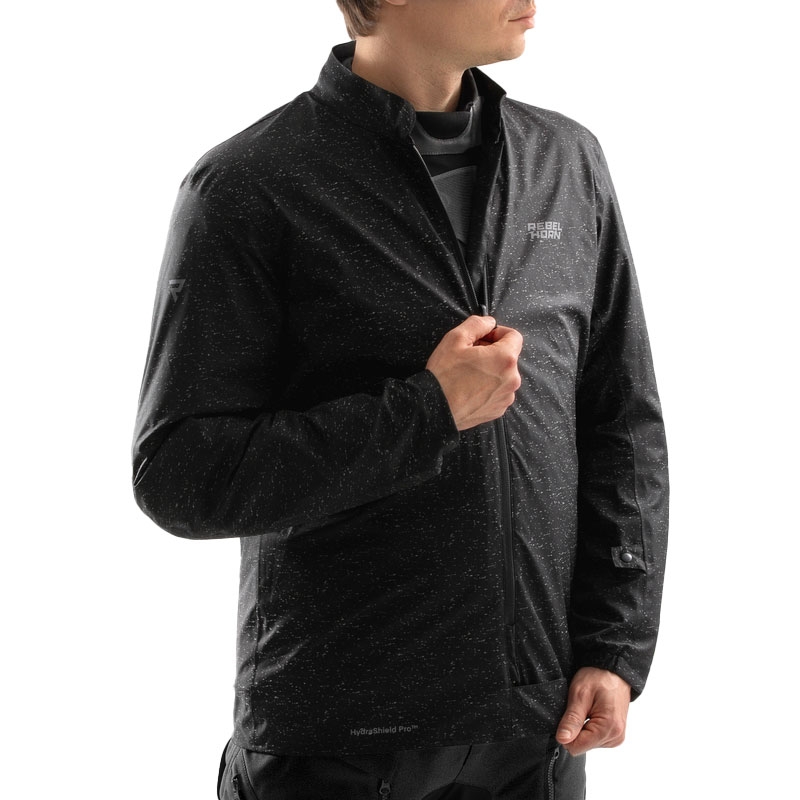 Veste moto Rebelhorn Hardy 3.0 anthracite-gris-jaune