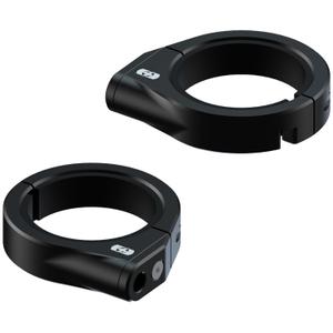 Adaptateurs noirs Oxford pour fixer les clignotants aux tubes de fourche avant