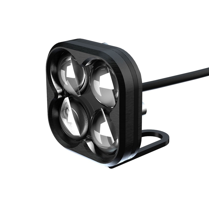 Feux supplémentaires Oxford Cube kit avant noir soldes
