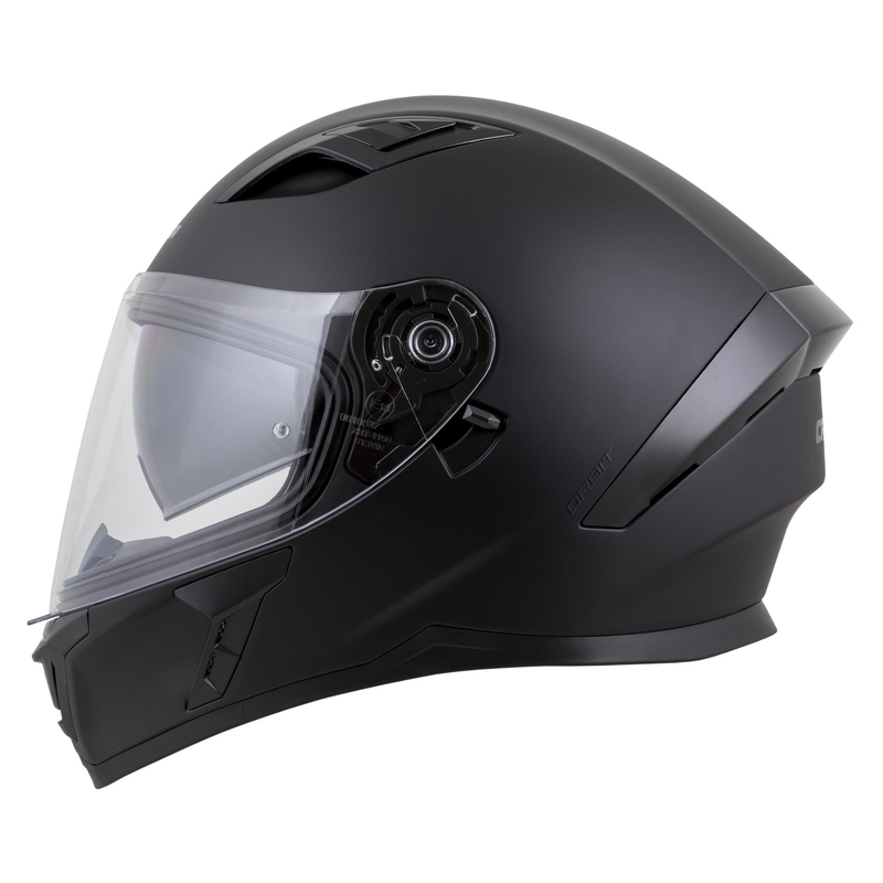 Casque intégral Cassida Orbit Solid noir mat-noir