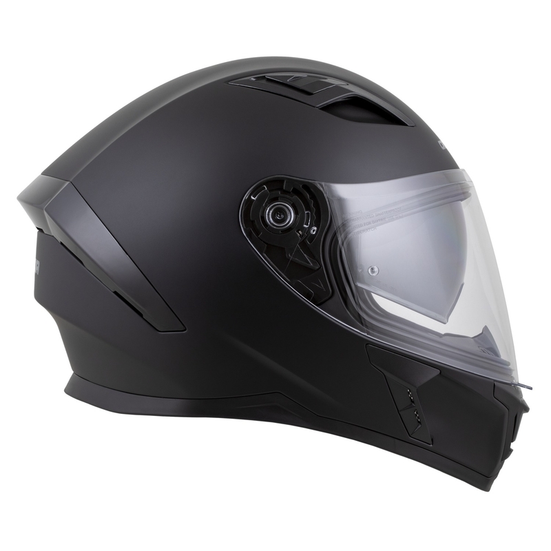 Casque intégral Cassida Orbit Solid noir mat-noir