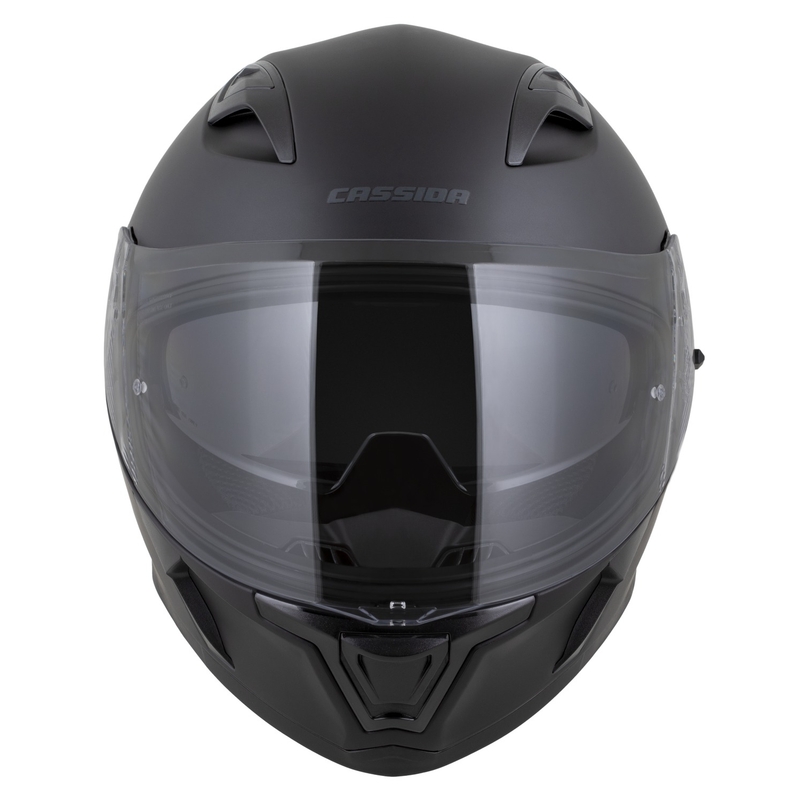 Casque intégral Cassida Orbit Solid noir mat-noir