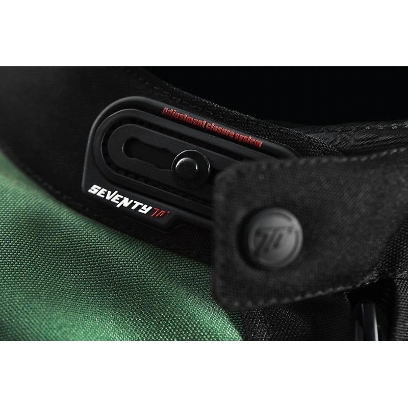 Veste de moto Seventy Degrees SD-JT66 Sahara kaki rouge