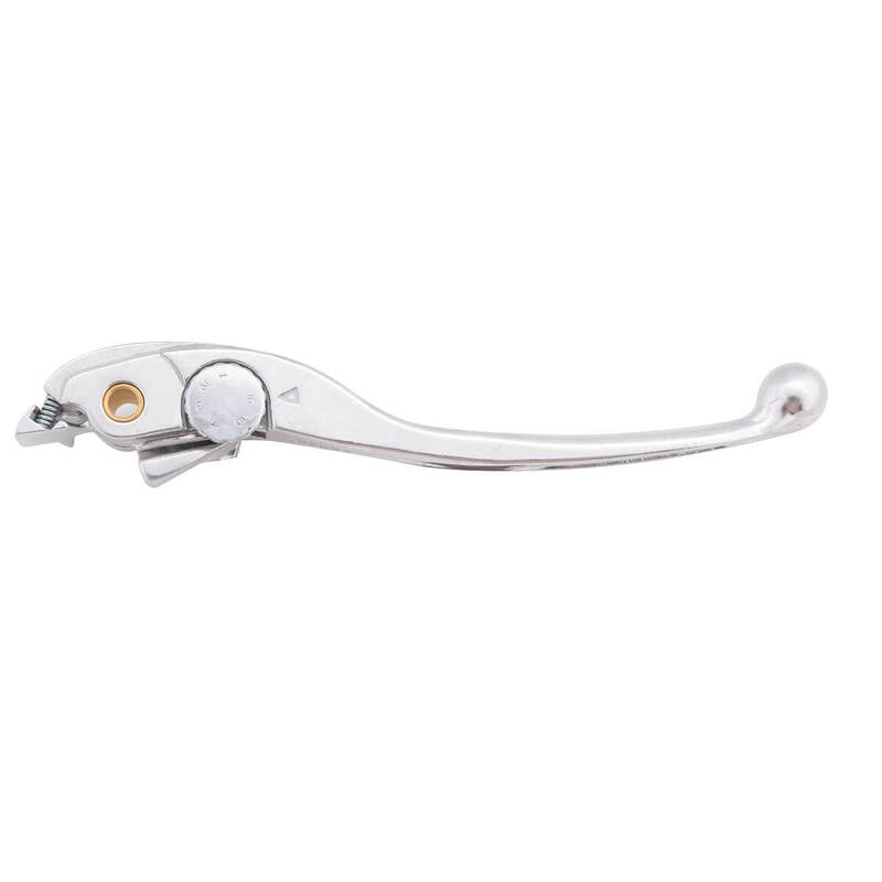 Levier de frein moto Highsider BC 042 argent