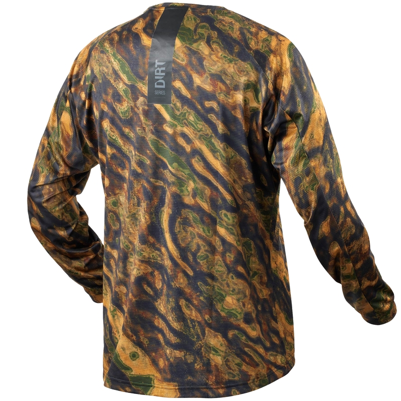 Maillot motocross Revit Emulsion marron-noir