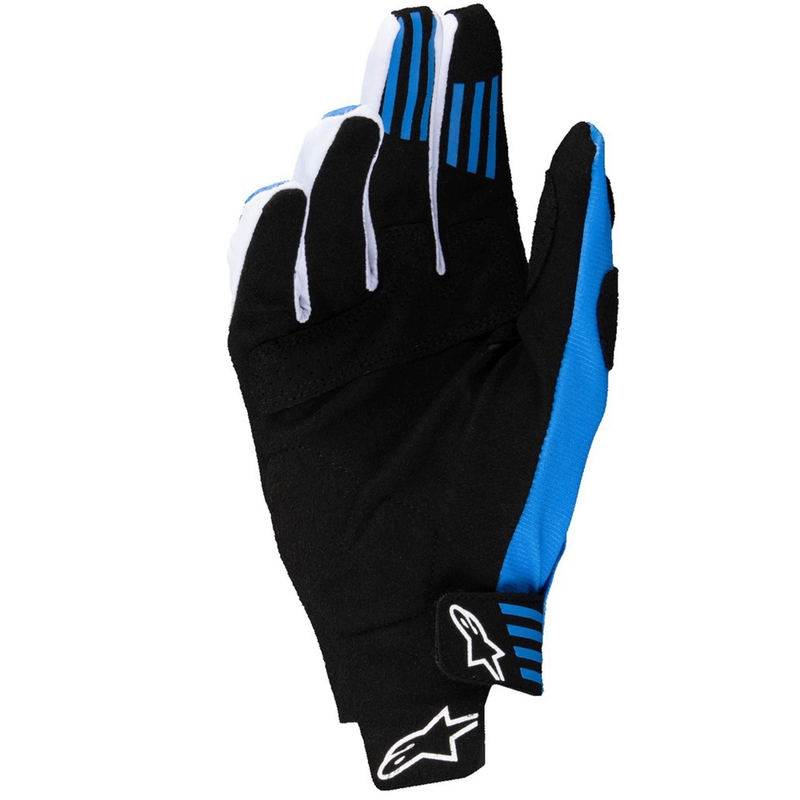 Gants de motocross Alpinestars Techstar noir-bleu
