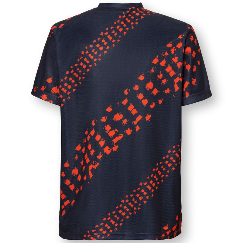 Maillot de motocross KTM Red Bull orange et bleu - manche courte soldes