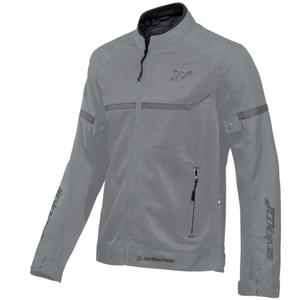 Veste moto femme Seventy Degrees SD-JR30.2 Mojave gris clair