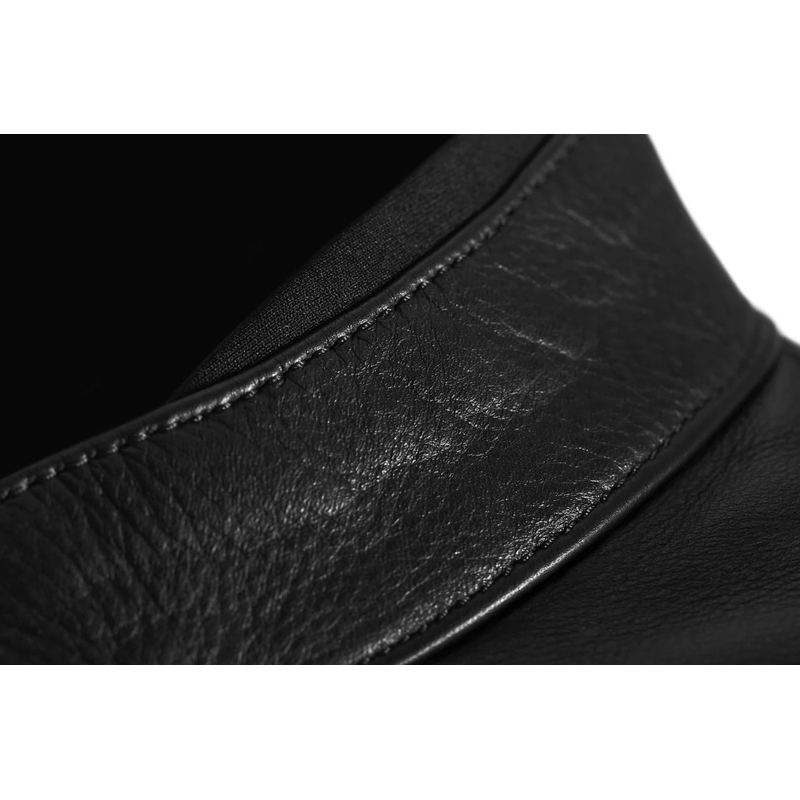 Seventy Degrees SD-JL4 Legend Veste de moto classique en cuir noir